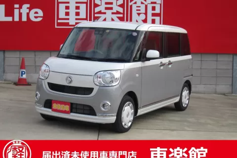 2186　ダイハツ　ムーヴキャンバス　Ｘ MAKE UP LIMITED SAⅢ　届出済未使用車のサムネイル