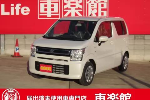 2345　スズキ　ワゴンＲ　ＨＹＢＲＩＤ　ＦＸ　届出済未使用車のサムネイル