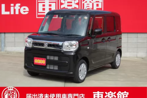 2387　スズキ　スペーシア　ＨＹＢＲＩＤ　Ｘ　届出済未使用車のサムネイル