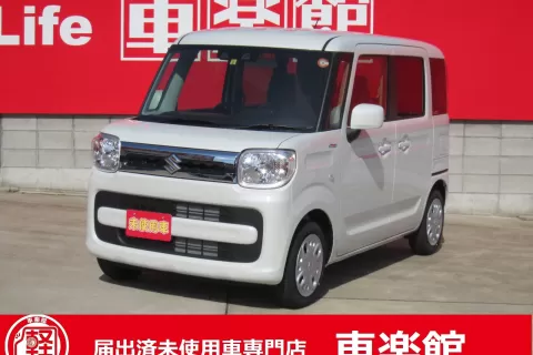 2397　スズキ　スペーシア　HYBRID　X　届出済未使用車のサムネイル