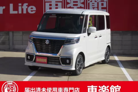 2449　スズキ　スペーシアカスタム　届出済未使用車のサムネイル