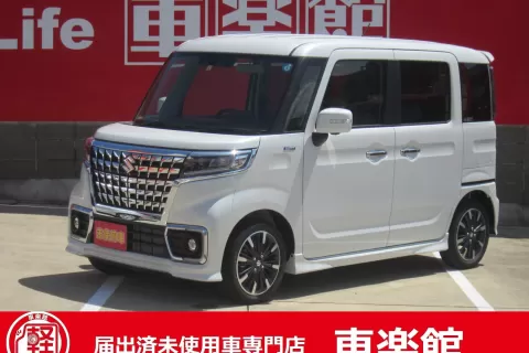 2527　スズキ　スペーシアカスタム　XS　届出済未使用車のサムネイル
