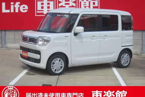 2525　スズキ　スペーシア　X　届出済未使用車のサムネイル