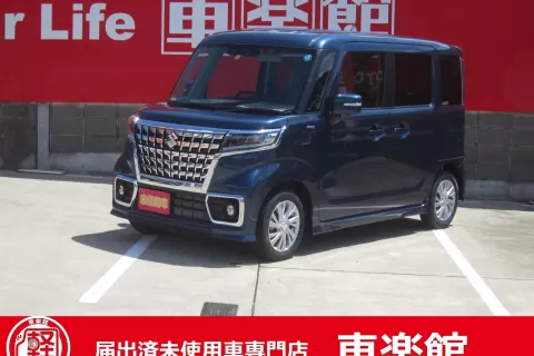 2569　スズキ　スペーシアカスタム　HYBRID　GS　届出済未使用車のサムネイル