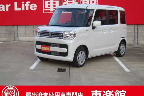 2549　スズキ　スペーシア　HYBRID　X　届出済未使用車のサムネイル