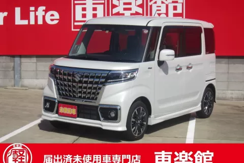 2563　スズキ　スペーシアカスタム　HYBRIDXS　届出済未使用者のサムネイル